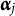 bold italic alpha Subscript j