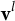 bold v Superscript l