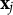 bold x Subscript j