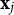 bold x Subscript j