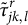 tau overtilde Subscript j k comma l Superscript r