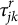 tau Subscript j k Superscript r