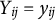 upper Y Subscript i j Baseline equals y Subscript i j