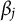 beta Subscript j