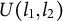 upper U left parenthesis l 1 comma l 2 right parenthesis