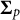 bold upper Sigma Subscript p