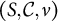 left parenthesis upper S comma script upper C comma nu right parenthesis