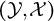 left parenthesis script upper Y comma script upper X right parenthesis