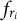 f Subscript r Sub Subscript i