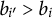 b Subscript i prime Baseline greater than b Subscript i