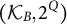 left parenthesis script upper K Subscript upper B Baseline comma 2 Superscript upper Q Baseline right parenthesis