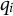 q Subscript i