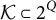 script upper K subset of 2 Superscript upper Q