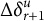 normal upper Delta delta Subscript r plus 1 Superscript u