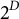 2 Superscript upper D