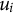 u Subscript i