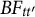 upper B upper F Subscript t t prime