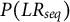 upper P left parenthesis upper L upper R Subscript s e q Baseline right parenthesis