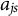 a Subscript j s