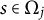 s element of normal upper Omega Subscript j
