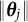 StartMetric bold italic theta Subscript j Baseline EndMetric