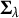 bold upper Sigma Subscript lamda