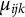 mu Subscript i j k