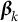 bold italic beta Subscript k