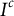 upper I Superscript c
