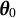 bold italic theta 0