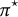 pi Superscript star
