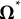 bold upper Omega Superscript asterisk