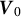 bold italic upper V 0