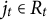 j Subscript t Baseline element of upper R Subscript t