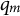 q Subscript m