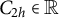 upper C Subscript 2 h Baseline element of double struck upper R
