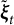 bold italic xi overtilde Subscript t