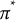 pi Superscript asterisk