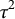 tau squared