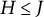 upper H less than or equals upper J