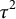 tau squared
