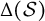 normal upper Delta left parenthesis script upper S right parenthesis