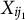 upper X Subscript i j 1