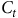 upper C Subscript t