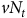 v upper N Subscript t
