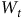 upper W Subscript t