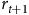 r Subscript t plus 1