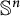 double struck upper S Superscript n
