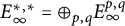 upper E Subscript infinity Superscript asterisk comma asterisk Baseline equals circled plus Underscript p comma q Endscripts upper E Subscript infinity Superscript p comma q