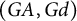 left parenthesis upper G upper A comma upper G d right parenthesis